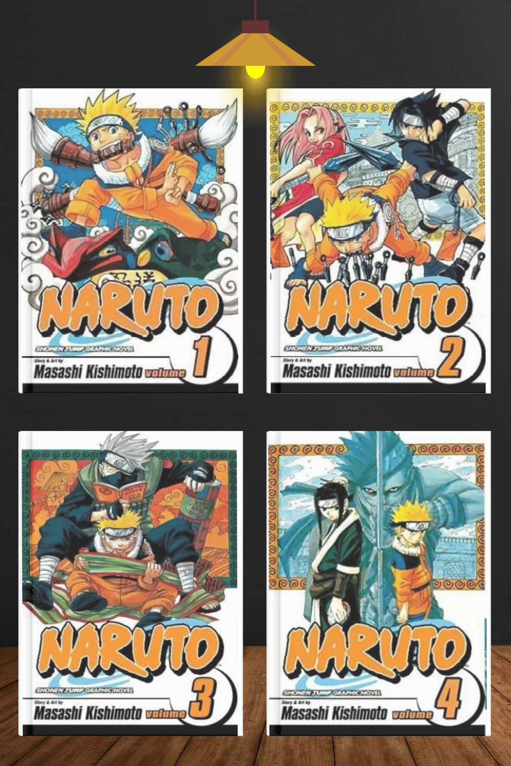 Naruto Vol - 1,2,3,4