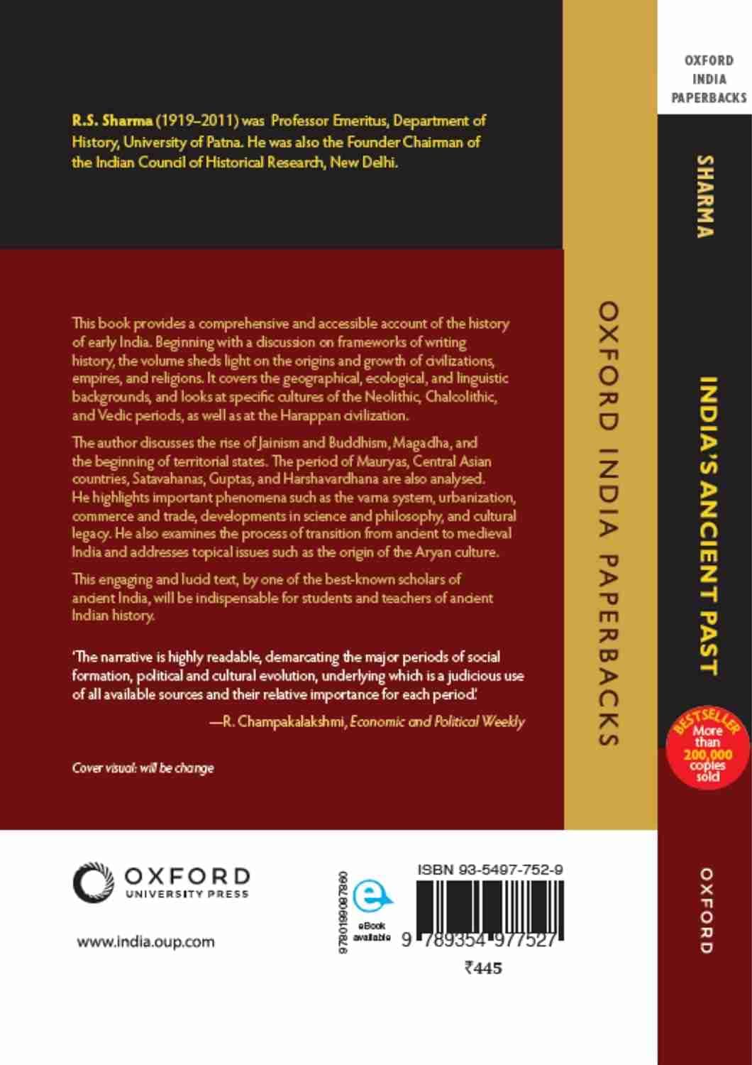 INDIA'S ANCIENT PAST