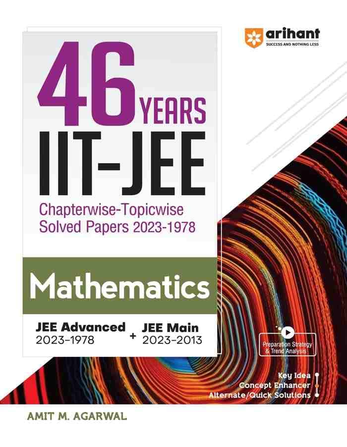 Arihant 46 Years Mathematics  (Topicwise Solved Papers)