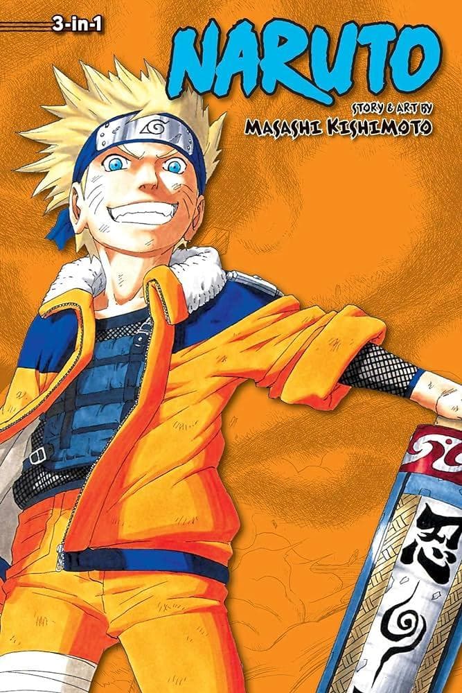 Naruto 3-In-1 [ Vol 1, 2 and 3 ]