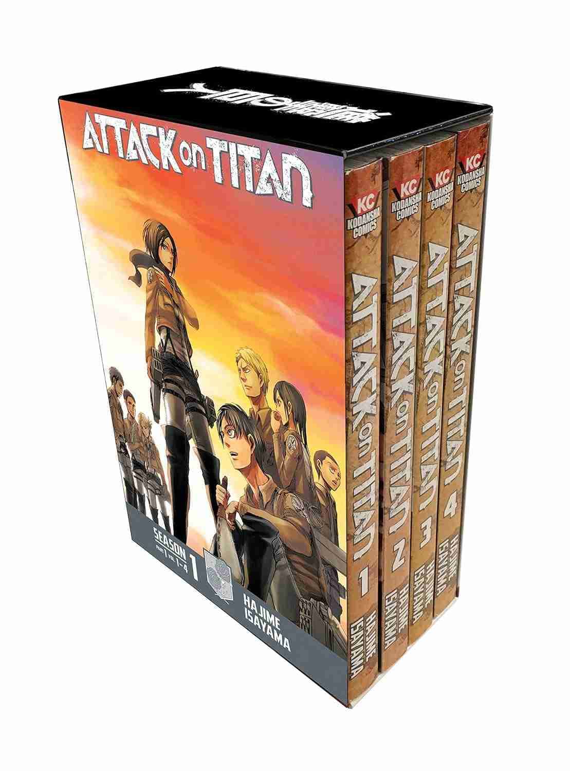 Attack on Titan Season 1 [ Vol 1-4 ]